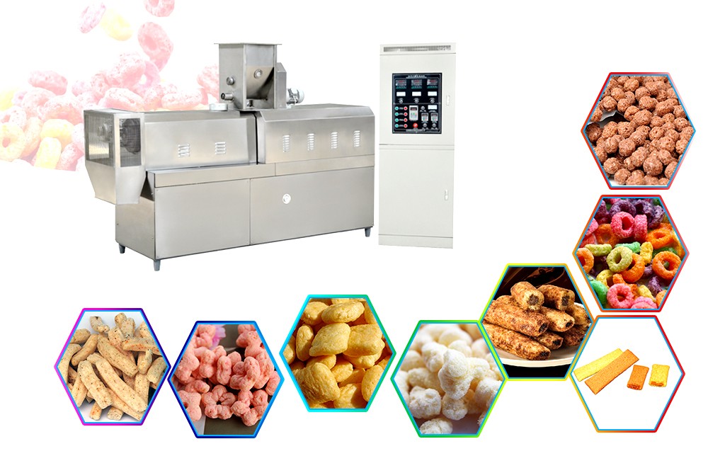 puffing food making machine