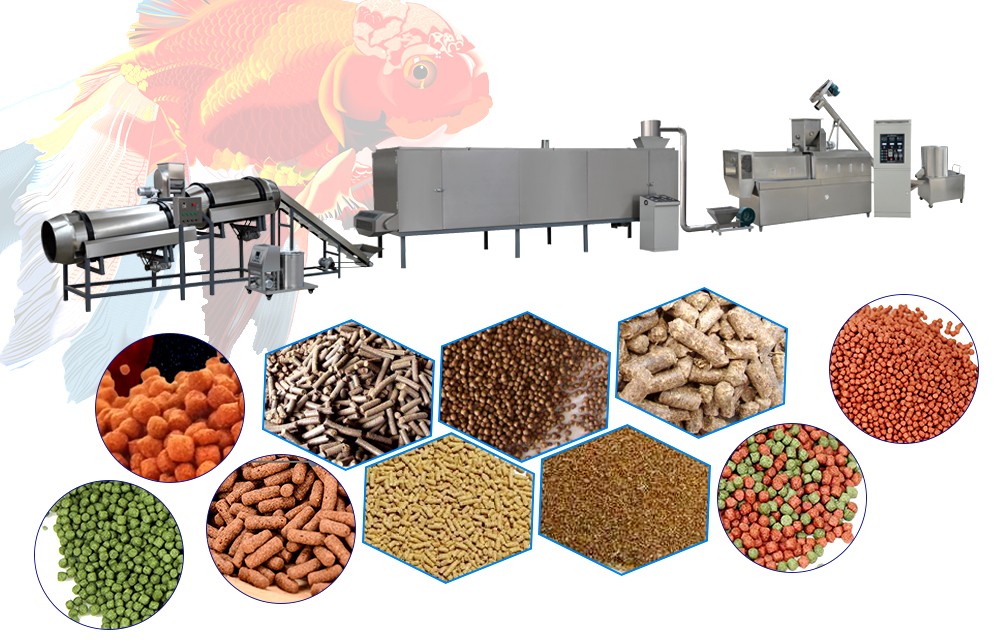 fish feed extruder machine