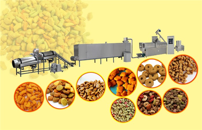 DOG FOOD MANUFACTURING PROCESS LINE