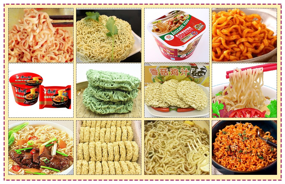 automatic instant noodles making machine