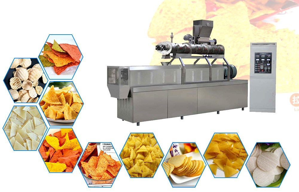 Doritos chips making machine manufacture process