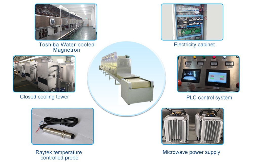 Microwave sterilization making machine