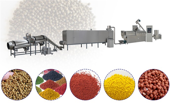 fish food making machine