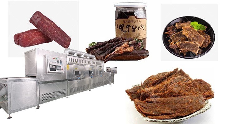 Commercial Microwave Beef Jerky Drying And Sterilizing Machine