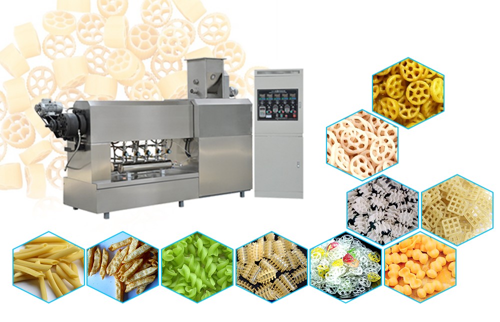 Single Screw Extruder Food Processing Machine