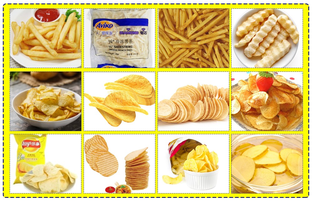 Potato Chips Production Line  The Best French Fries Processing