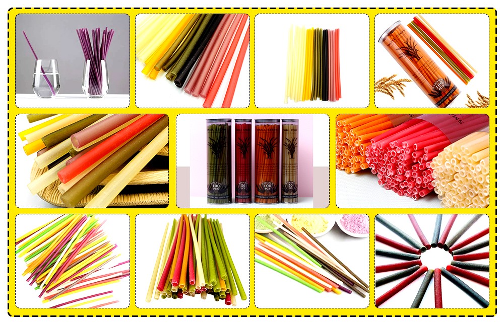 edible straw production line