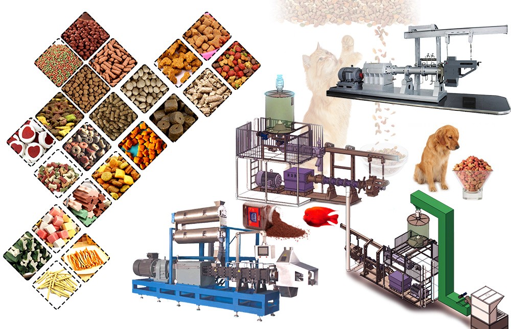 dog food extruder making process