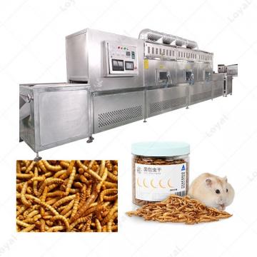 Industrial Continuous Belt Microwave Dehydrator Mealworm Drying Machine