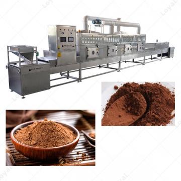 30 KW Tunnel Industrial Microwave Cocoa Powder Drying and Sterilizing Machine