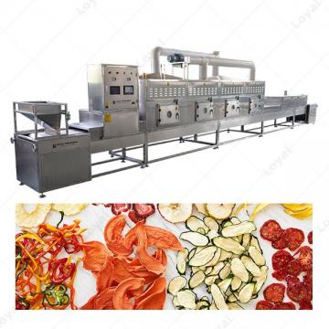 High Quality Continuous Microwave Sterilization Machine For Dehydrated Fruits And Vegetables