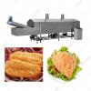 Commercial Conveyor Gas Fryer Machinery Continuous Chicken Fillet Frying Machine #3 small image