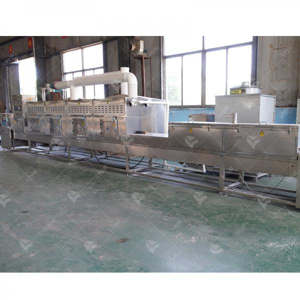 Automatic Herbal Drying Sterilization Continuous Microwave Oven Herbal Extract Continuous Vacuum Belt Dryer #3 image