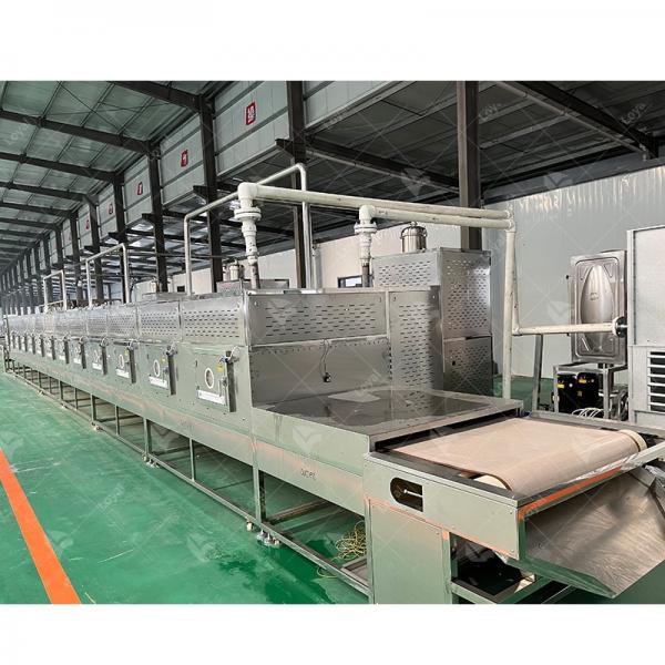 High Quality Industrial Continuous Microwave Vacuum Drying Oven High Frequency Wool Dryer Machine #1 image