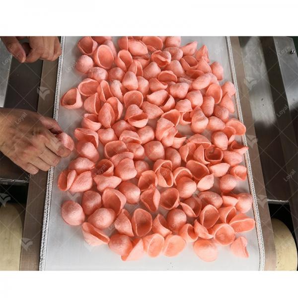 PLC control Industrial Tunnel Continuous microwave puffed prawn cracker Microwave machine #5 image