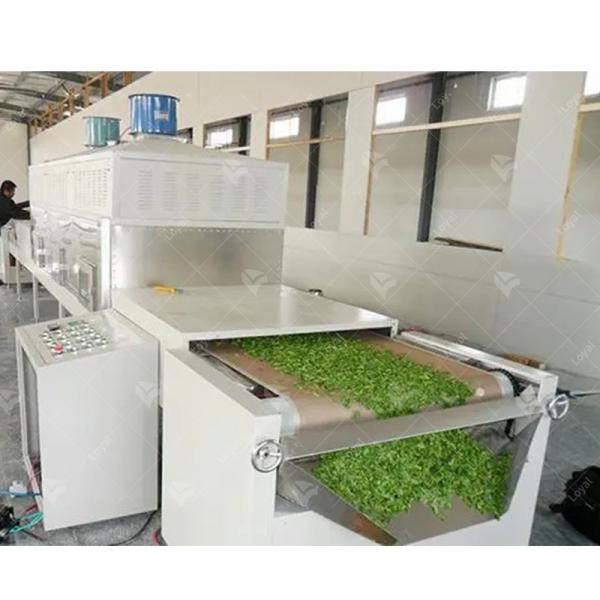Tea Leaf Microwave Drying And Sterilizing Machine #1 image
