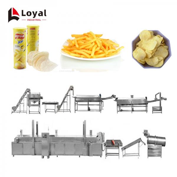 Industrial Fully Automatic Potato Chips Making Machine #1 image