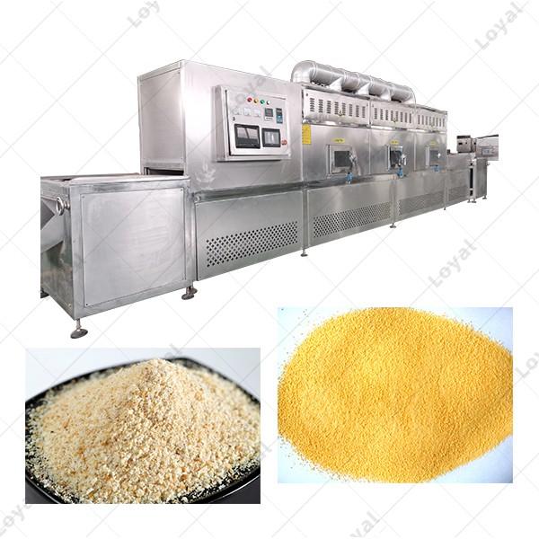 LY-60KW Tunnel Belt Microwave Breadcrumbs Drying Sterilizing Machine #3 image