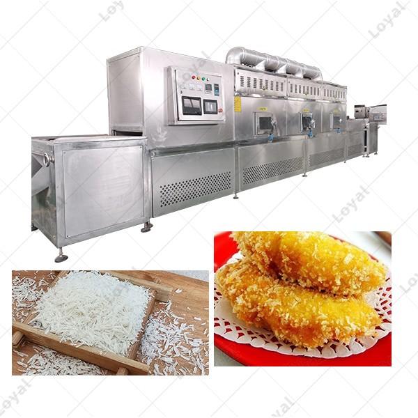 LY-60KW Tunnel Belt Microwave Breadcrumbs Drying Sterilizing Machine #6 image