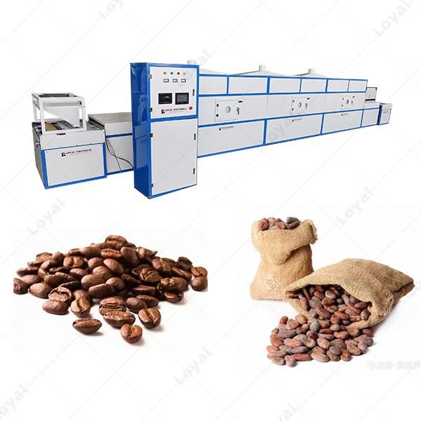 Industrial Tunnel Microwave Coffee Cocoa Bean Roasting Dryer Machine #2 image