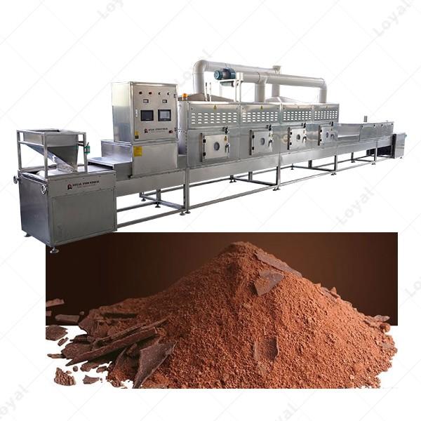 30 KW Tunnel Industrial Microwave Cocoa Powder Drying and Sterilizing Machine #2 image
