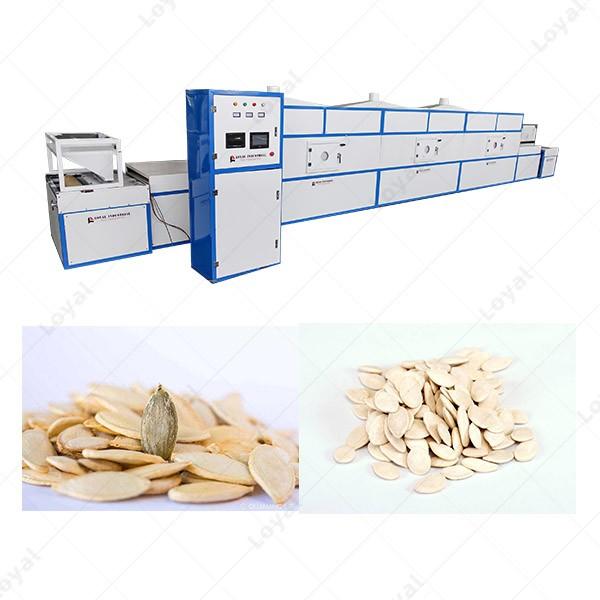 Tunnel Microwave Drying Machine For Food Baking Pumpkin Seeds #2 image