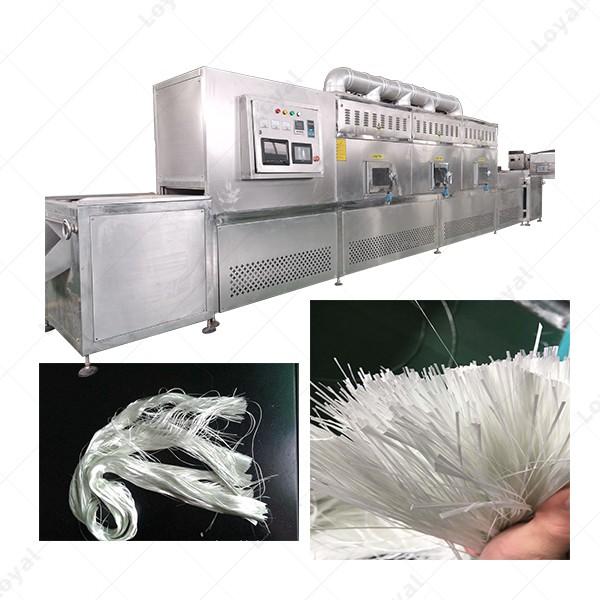 Fully Automatic Industrial Fiberglass Insulation Board Microwave Drying Machine #3 image
