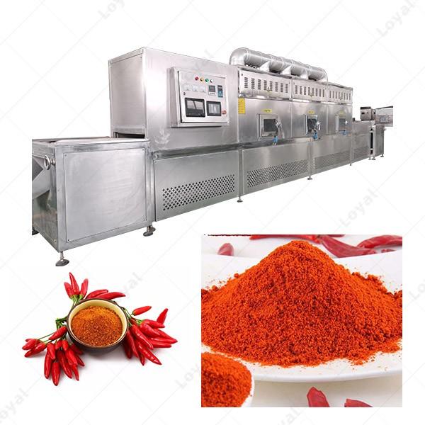 Industrial Microwave Chili Paprika Powder Sterilization Drying Machine #2 image