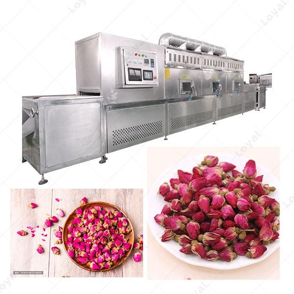 Industrial Microwave drying machine for Rose flower #3 image