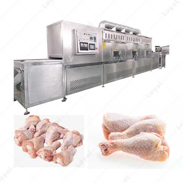 Fast Speed Industrial Microwave Thawing Chicken Chicken Breast Defrosting Machine #2 image