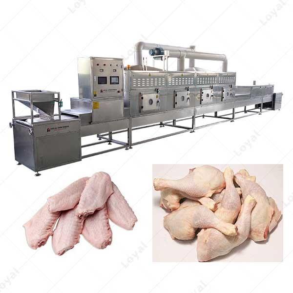 Fast Speed Industrial Microwave Thawing Chicken Chicken Breast Defrosting Machine #3 image
