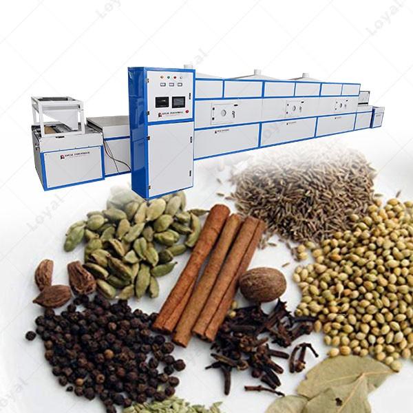 Microwave Condiment Seasoning Pepper Chilli Drying Sterilizing Machine #1 image