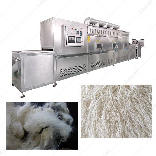 High Quality Industrial Continuous Microwave Vacuum Drying Oven High Frequency Wool Dryer Machine #2 image