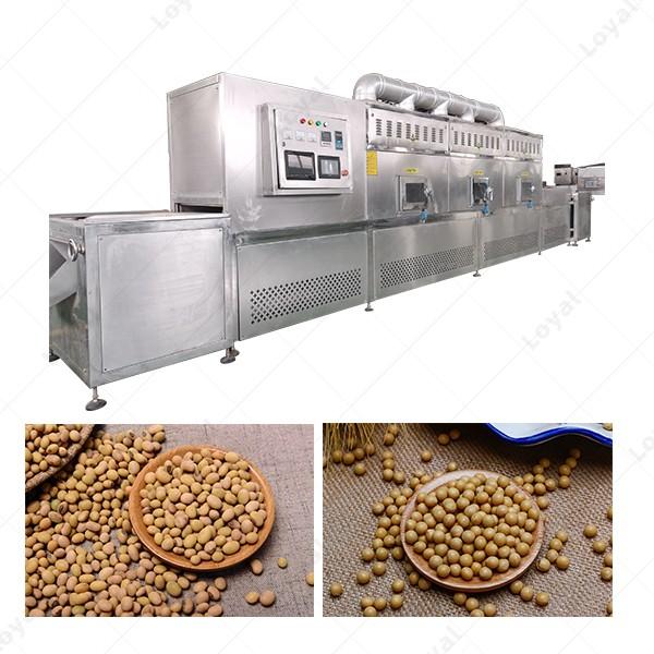 Great Quality Industrial Continuous Microwave Tunnel Dryer For Soybean Drying #2 image