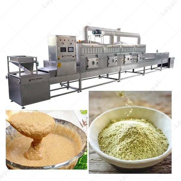 Continuous Tunnel Meal Replacement Powder Nutrition Powder Microwave Sterilization Drying Machine #2 image