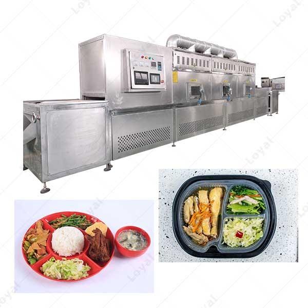 Industrial Microwave Dryer Lunch Box Meal Drying Machine For Food #3 image