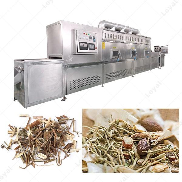 Automatic Herbal Drying Sterilization Continuous Microwave Oven Herbal Extract Continuous Vacuum Belt Dryer #6 image