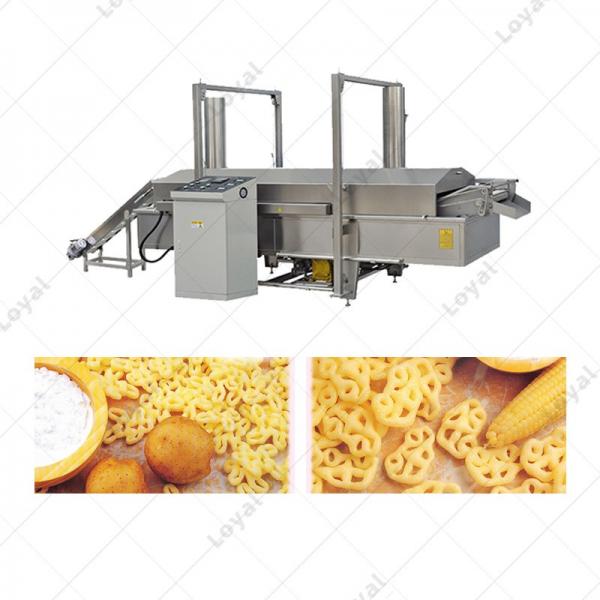 Automatic Fryer Machine Pellet Snacks Industrial Deep Fryer #2 image