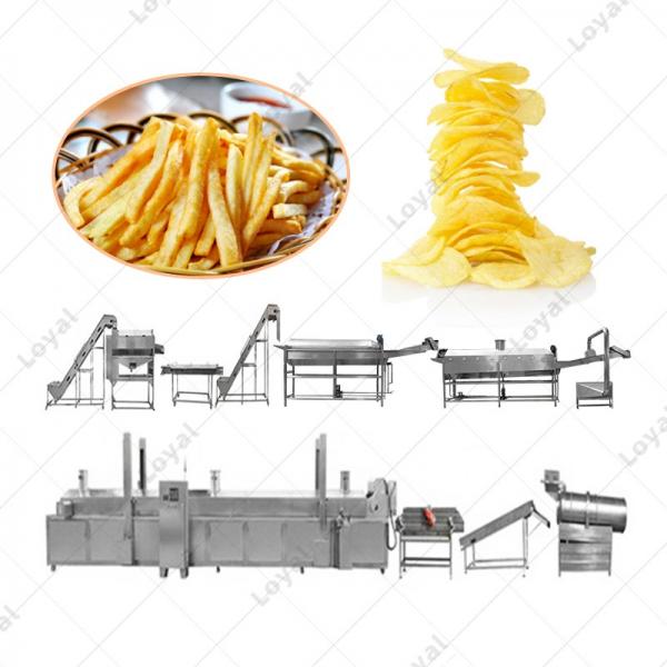 Automatic Potato Chips Continuous Frying Machine #1 image